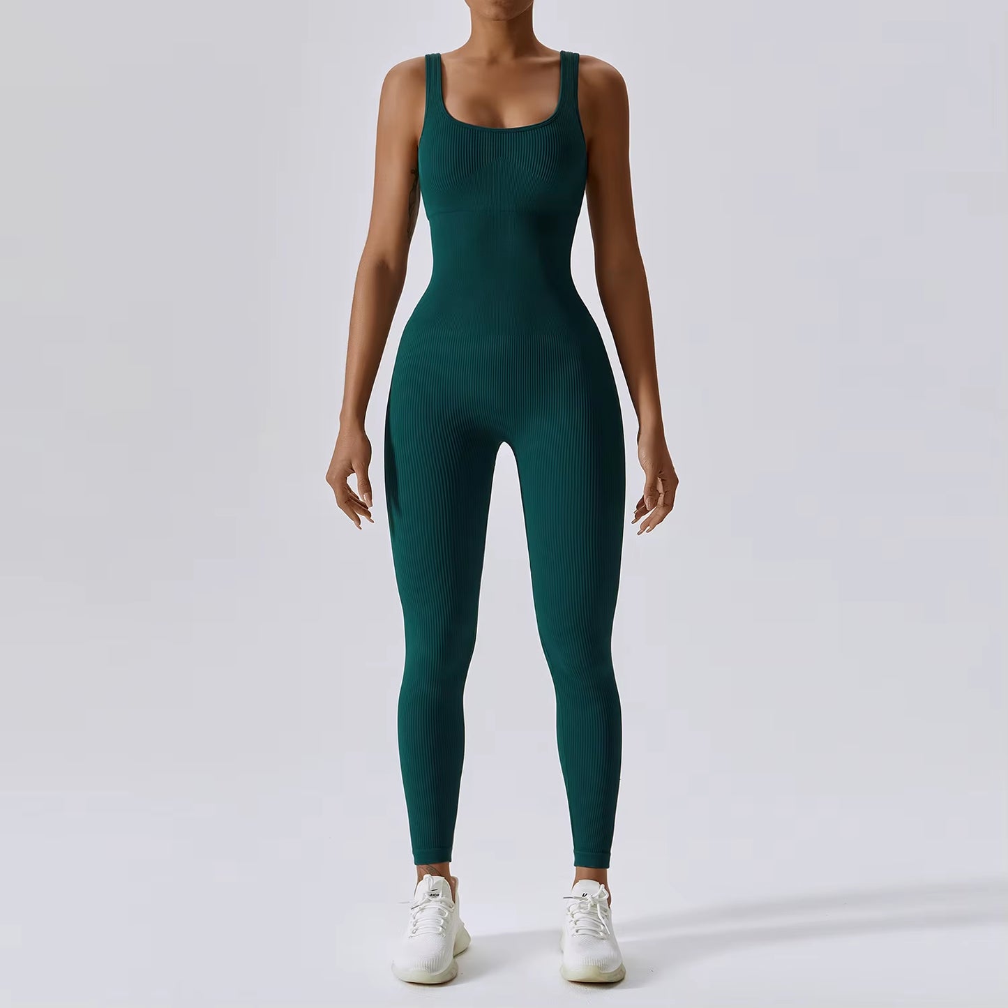 Women'S Tracksuit Yoga Set Yoga Jumpsuits One Piece Workout Long Sleeve Rompers Sportswear Gym Set Workout Clothes for Women