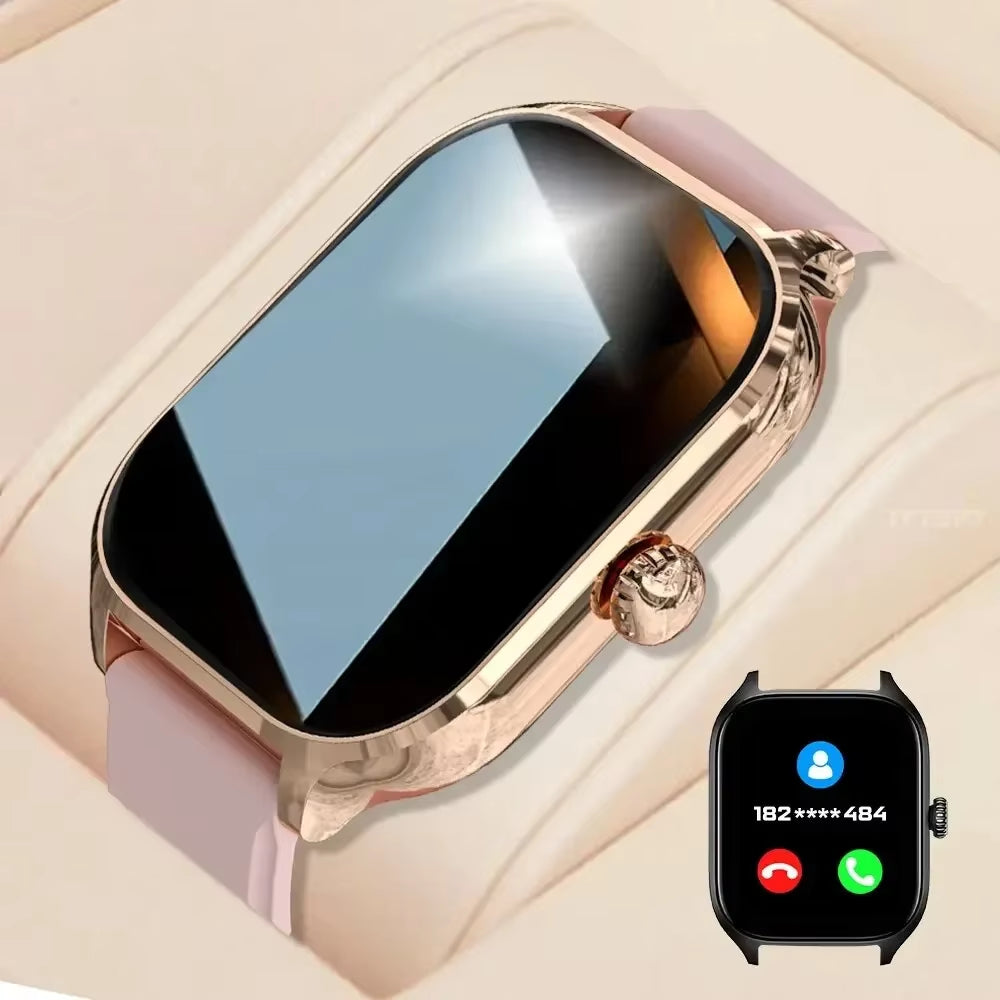 H9 2025 Smart Watch 2.01-Inch HD Display Receive Make Calls Message Preview Sport Mode Weather Forecast Smart Watch