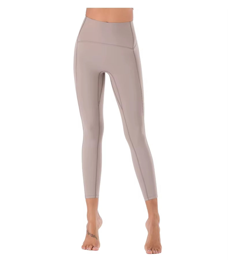 Naked-Feel Yoga Set Yoga Leggings Set Women Fitness Suit for Yoga Clothes High Waist Gym Workout Sportswear Gym Sports Clothing