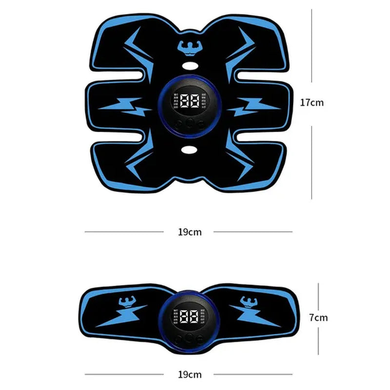 EMS Wireless Muscle Stimulator Trainer Smart Fitness Abdominal Training Electric Weight Loss Stickers Body Slimming Massager