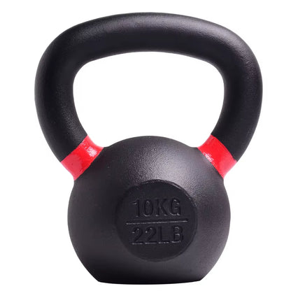 Factory Custom Cast Iron Competition Kettlebell Set Powder Coated for Body Building Fitness, Random Color