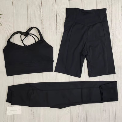 Naked-Feel Yoga Set Yoga Leggings Set Women Fitness Suit for Yoga Clothes High Waist Gym Workout Sportswear Gym Sports Clothing
