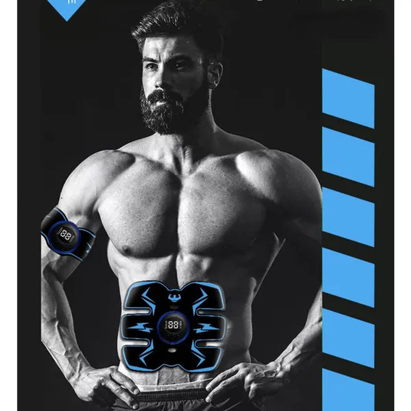 EMS Wireless Muscle Stimulator Trainer Smart Fitness Abdominal Training Electric Weight Loss Stickers Body Slimming Massager