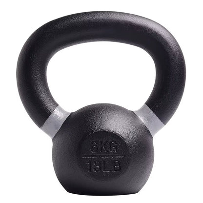 Factory Custom Cast Iron Competition Kettlebell Set Powder Coated for Body Building Fitness, Random Color