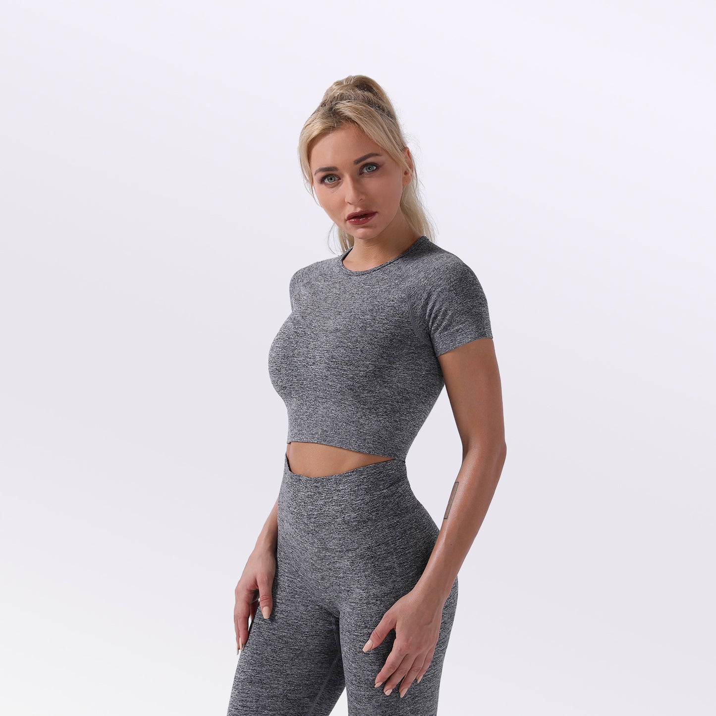 Women Fitness Active Gym Seamless Botee Yoga Set