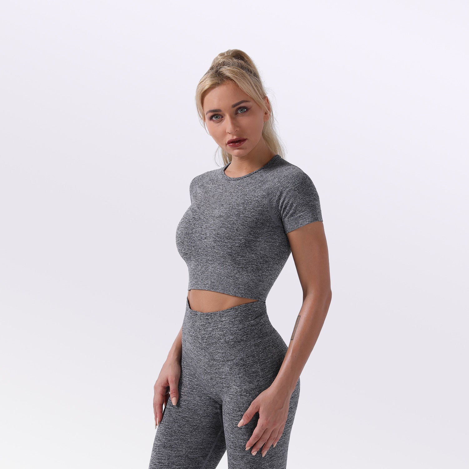Women Fitness Active Gym Seamless Botee Yoga Set