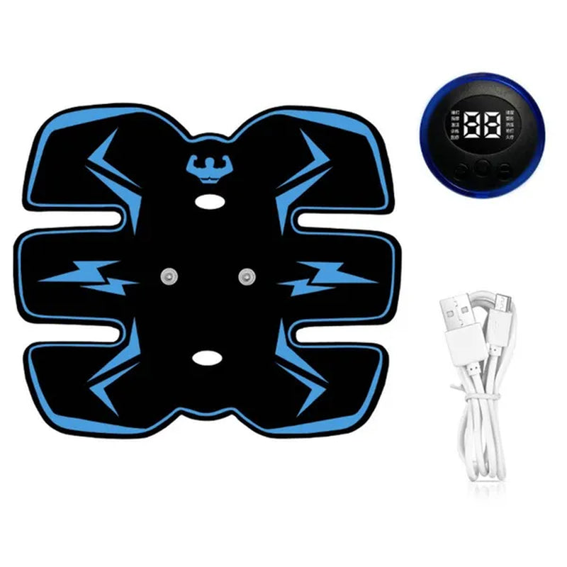 EMS Wireless Muscle Stimulator Trainer Smart Fitness Abdominal Training Electric Weight Loss Stickers Body Slimming Massager